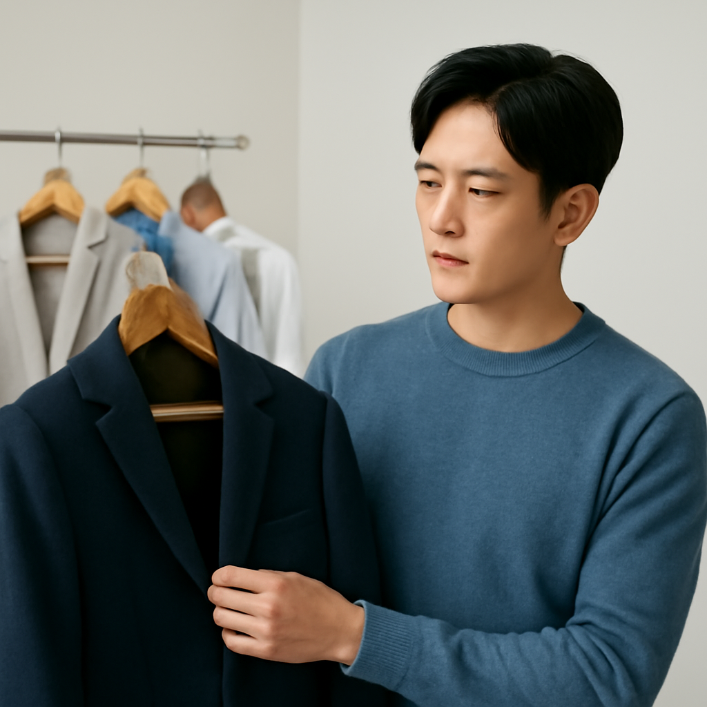남성의류 대표 이미지